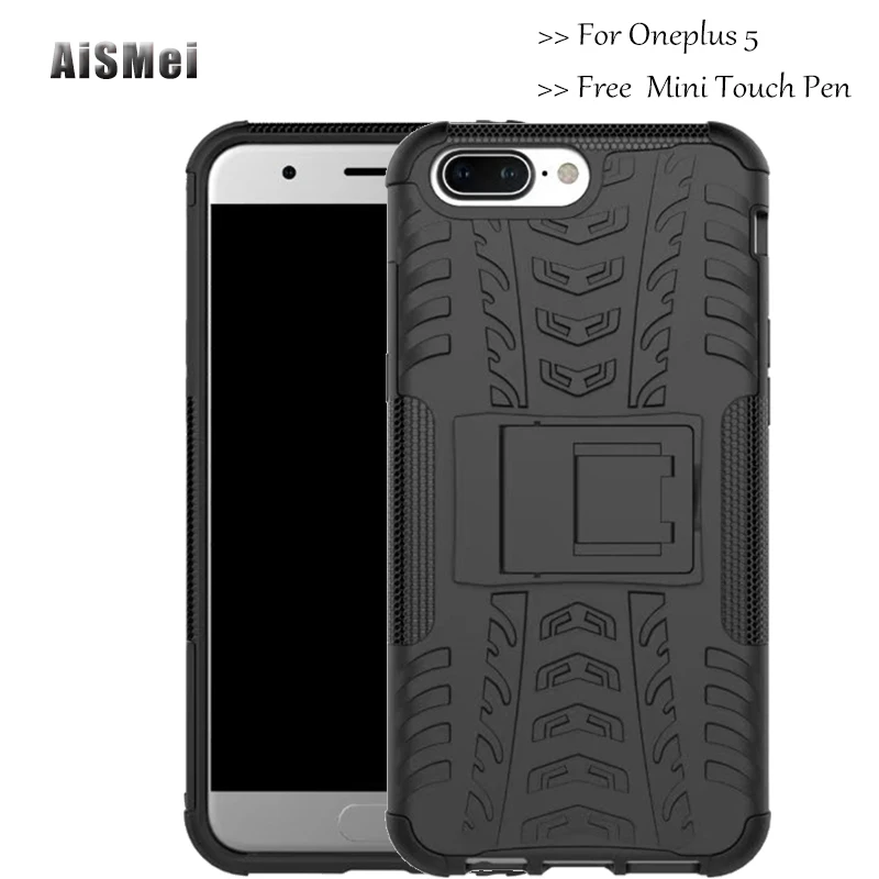 AiSMei Coque for Oneplus 5 Case A5000 Heavy Armor Shockproof Hard Silicone Cover for Oneplus5 One Plus 5 Stander Holder Funda 1-plus-5-cover : image AiSMei Coque for Oneplus 5 Case A5000 Heavy Armor Shockproof Hard Silicone Cover for Oneplus5 One Plus 5 Stander Holder Funda 1-plus-5-cover