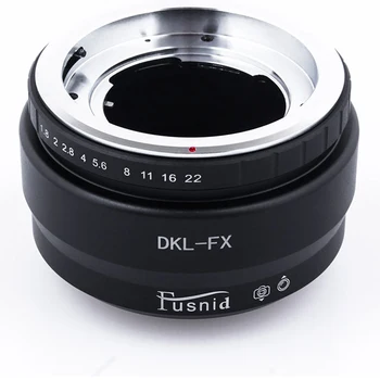 

DKL-FX Voigtlander Bessamatic Retina Deckel Lens To FX X-Pro1 Camera Adapter
