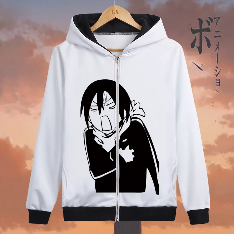Coshome Noragami Cosplay Costumes Yato Hoodies Halloween Party Cute Adult Sportswear Men Women Tops Sweatshirts Spring Jacket (5)