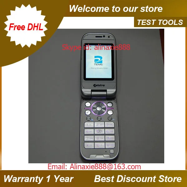 

Free Shipping DHL/ EMS +Telecom Parts equipment z750i , support tems pocket and tems drive test