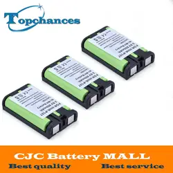 3 шт. 3.6 В 800 мАч Ni-Mh Главная Телефон Аккумулятор для PANASONIC HHR-P107 HHR-P107A/1B HHRP107A/1B Бесплатная Доставка