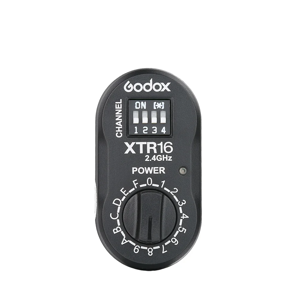 Godox XTR-16 приемник вспышки 2,4G Беспроводной X-система для X1C X1N XT-16 трансмиттер триггер Wistro AD360/DE/QT/DP/QS/GS/GT серии - Цвет: 1 X XTR-16