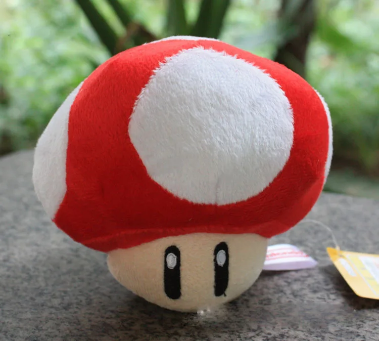 mario mushroom plush