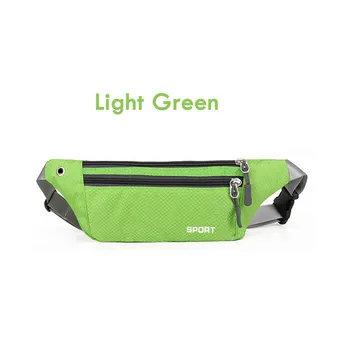 

New Men Waist Bag Lightweight Sport Running Bag Fashion Bum Bag Mini Fanny Bag For Male Waterproof High Quality