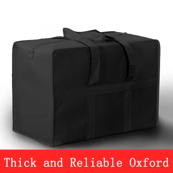 

Solid Color Luggage Bag Large Capacity Thick Waterproof Oxford Bags Duffle Bag Huge Snakeskin Nylon Travel Bags for Home