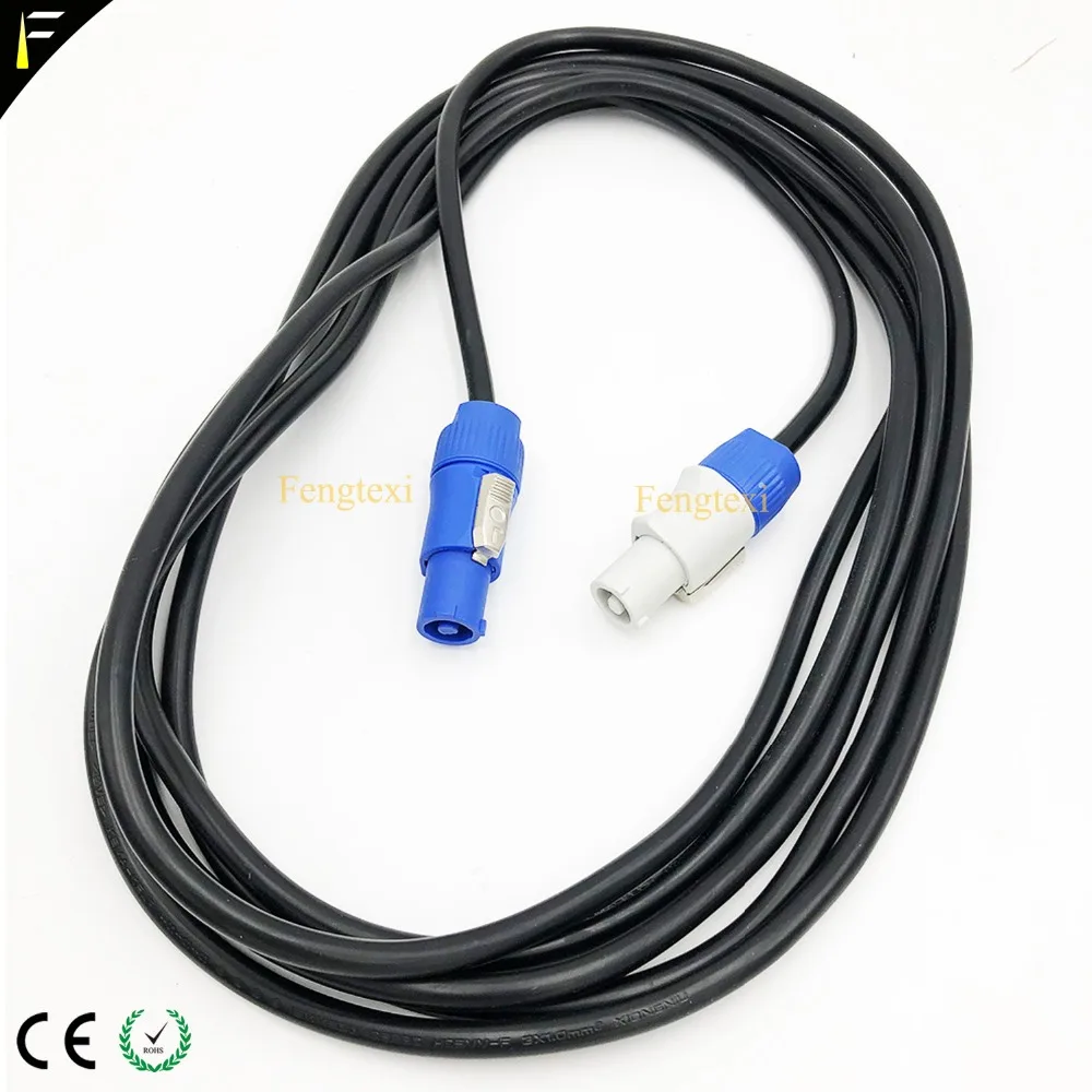 US $50.00 Stage Light Powercon in and out Cables Simple Connector 2m5m10w Optional Power Twist Link Cable NC3FCA blue NC3FCB bluegrey