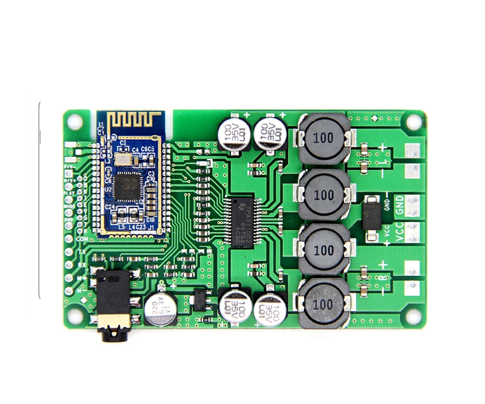Беспроводная плата AIYIMA Bluetooth 5 0 2x15 Вт поддержка AUX последовательная команда