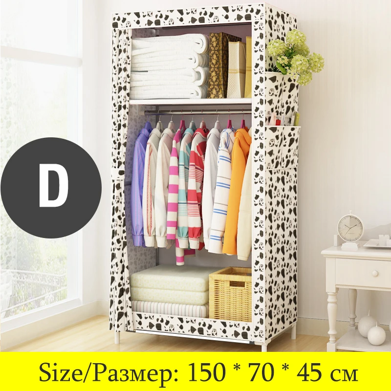 Tanie Actionclub minimalistyczna nowoczesna włóknina szafa szafka do przechowywania dziecka składana stalowa indywidualna szafa meble do sypialni