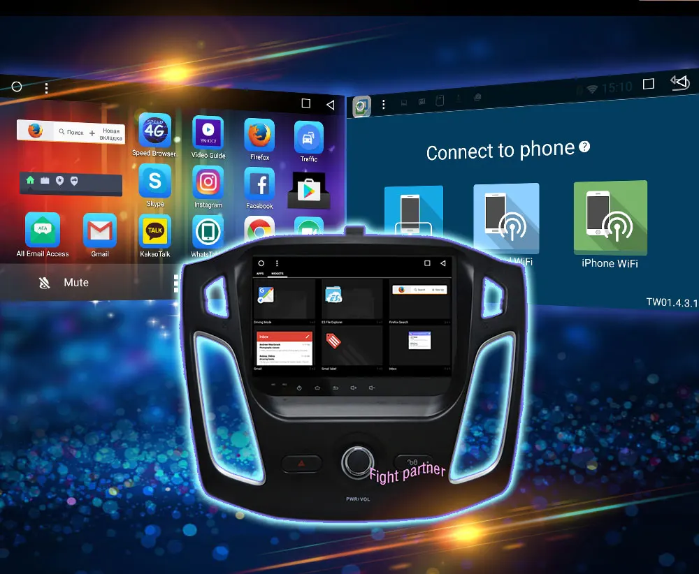 Perfect Android 8.1 gps for Ford Focus 3 2012 2013 2014 2015 Car Radio Tape Recorder Stereo WIFI RDS Car dvd multimedia Player 2