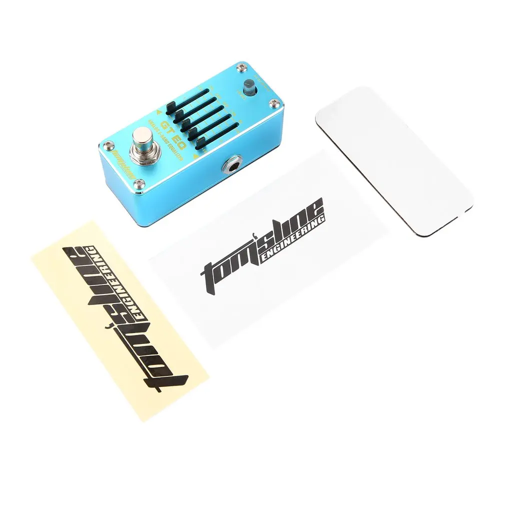 

Aroma AEG-3 GT EQ Analog 5-Band Equalizer Guitar Effect Pedal Mini Single Effect with True Bypass Electric Guitar Accessories