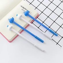 Креативный мультфильм воды спрей КИТ гелевая ручка 0,5 мм ручка с черными чернилами Kawaii животное подписи ручка школьные принадлежности