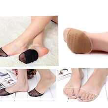 Толстый телесный цвет, невидимые носки для ног, коврик, половинный коврик, прозрачные дышащие Марлевые Губки, носки со стельками