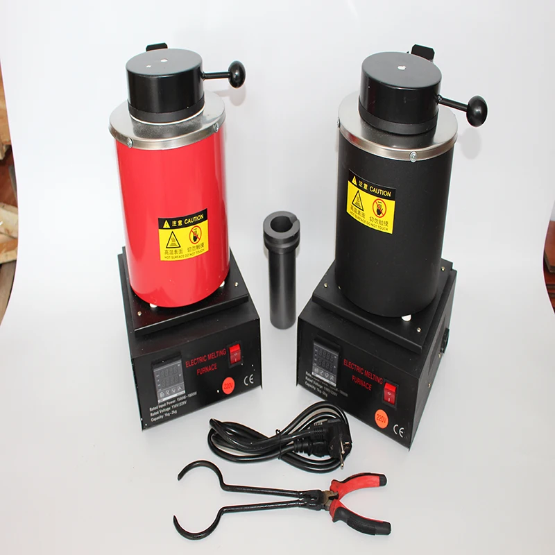 1kg Gold Melting Machine Gold Casting Machine furnace Mini Electric Melt Machine for Jewelry