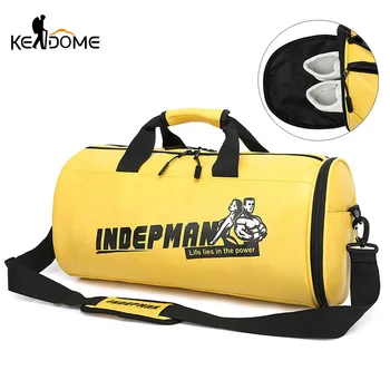 

Gym Bag Women Travel Bag Sports Fitness Bags Shoes Storage Dry And Wet Separation Shoulder Blaso Deportivo Mujer Tas XA803WD