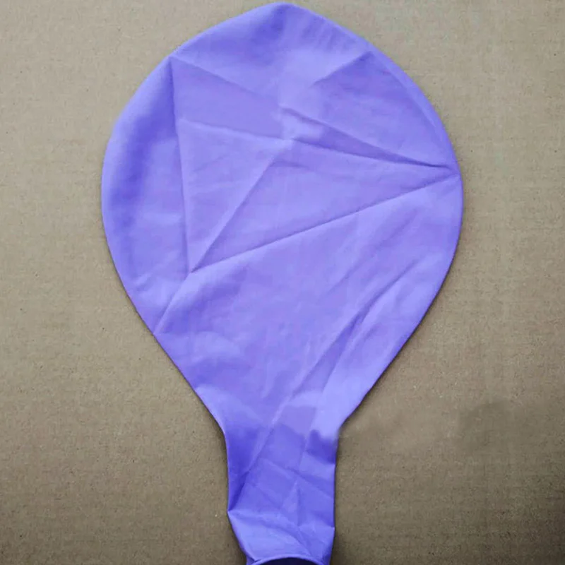 1 шт. 36 дюймов красочные большие воздушные шары из латекса гелиевые надувные взрывы гигантский свадебный шар День Рождения украшения большой шар - Цвет: Purple