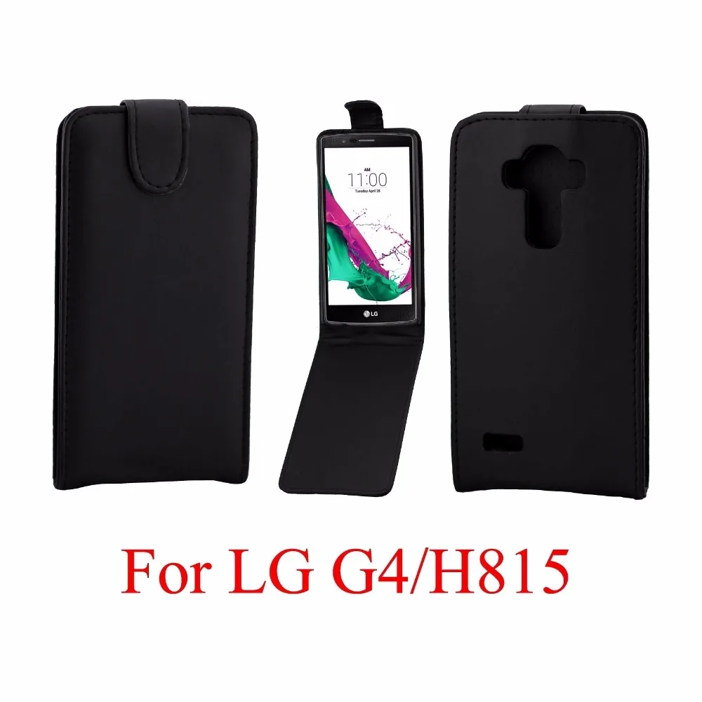 

Phone Bags Cover For LG G4 phone case Back coque PU leather Flip Vertical Up-Down Open skin pouch