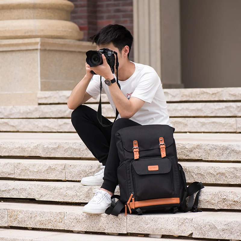 NOVAGEAR 80707 DSLR Camera Bag Photo Bag Camera Backpack Universal Large Capacity Travel Backpack For Canon/Nikon Camera