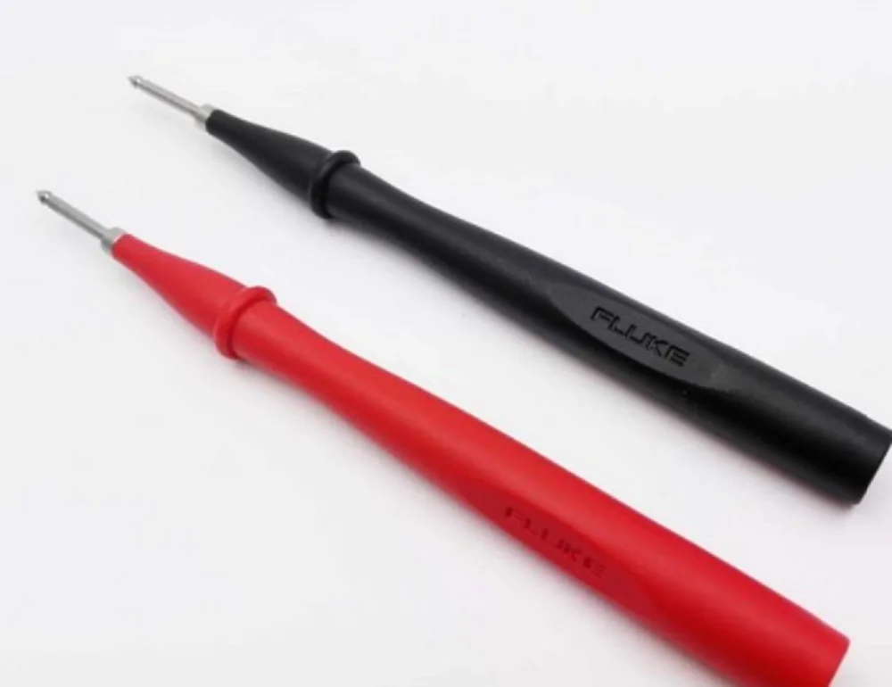 

TP2, Test Probes, 10A, Black/Red, 1000VDC, PR ,Slim Reach Test Probes for Fluke T5-600 T5-1000 T6-600 T6-1000 Test Meters