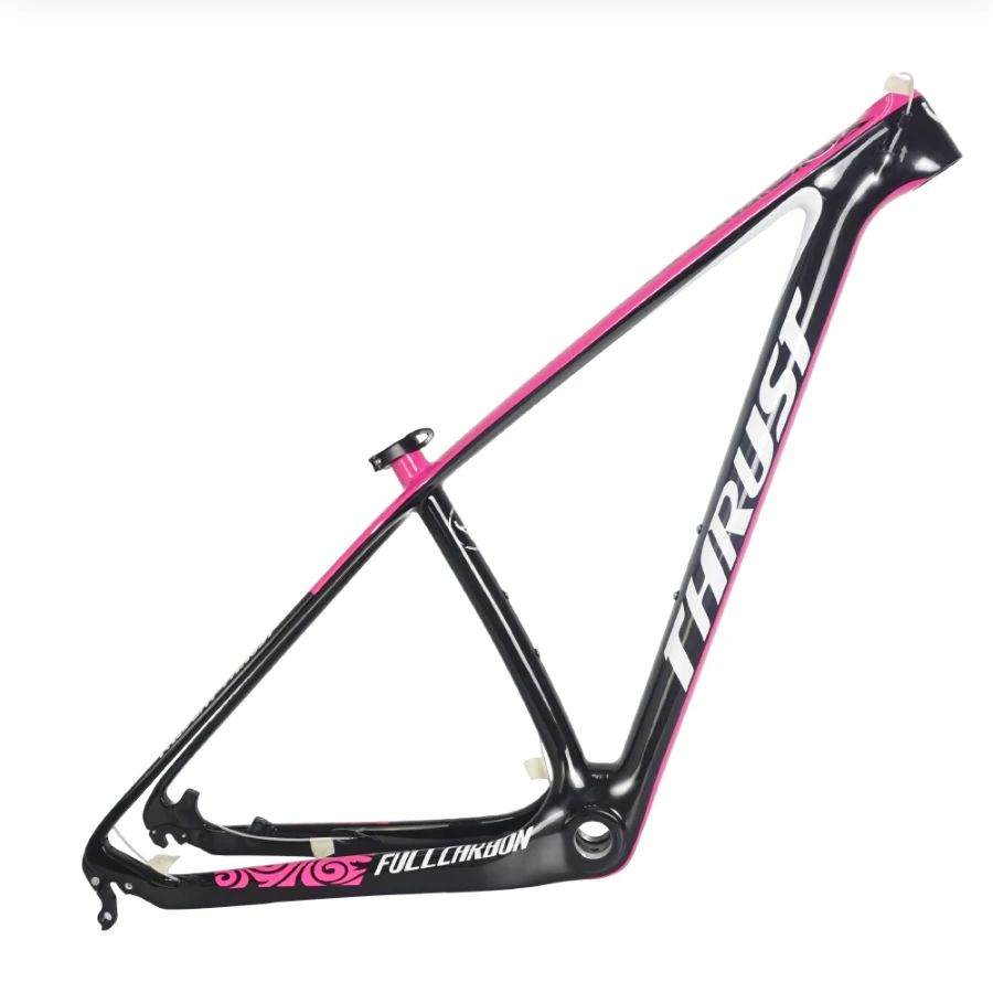 Sale THRUST Carbon Bike Frameset 27 Speed Mountain Bikes Racing Bicycle 700C Bike UltraLight 13kg Double Disc Brake Cycling Bicicleta 13