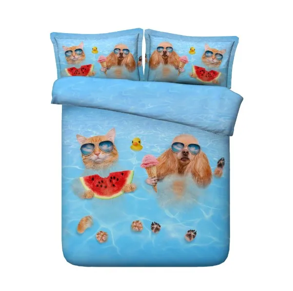 Cat Duvet Set Bedding Sets 3D Luxury Comforter Bed Linen Sheet Sheets cat-duvet-set-bedding-sets-3d-luxury-comforter-bed-linen-sheet-sheets