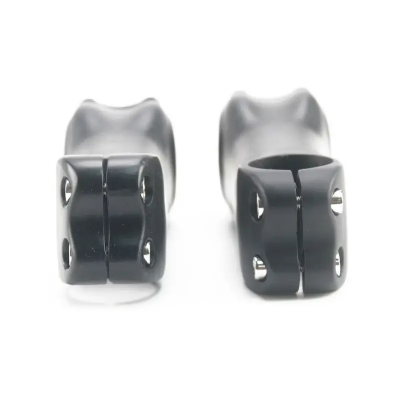 NO LOGO Stem Carbon Fibre Road Stems Bike Bicycle Stems Black 617 Degree GlossMatte Stem Carbon Road (1)