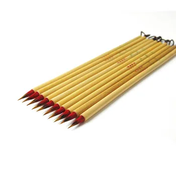 

Exquisite Weasel Hair Small Regular Script Writing Brush Meticulous Painting Writing Brush Beginner's Student Writing Brush