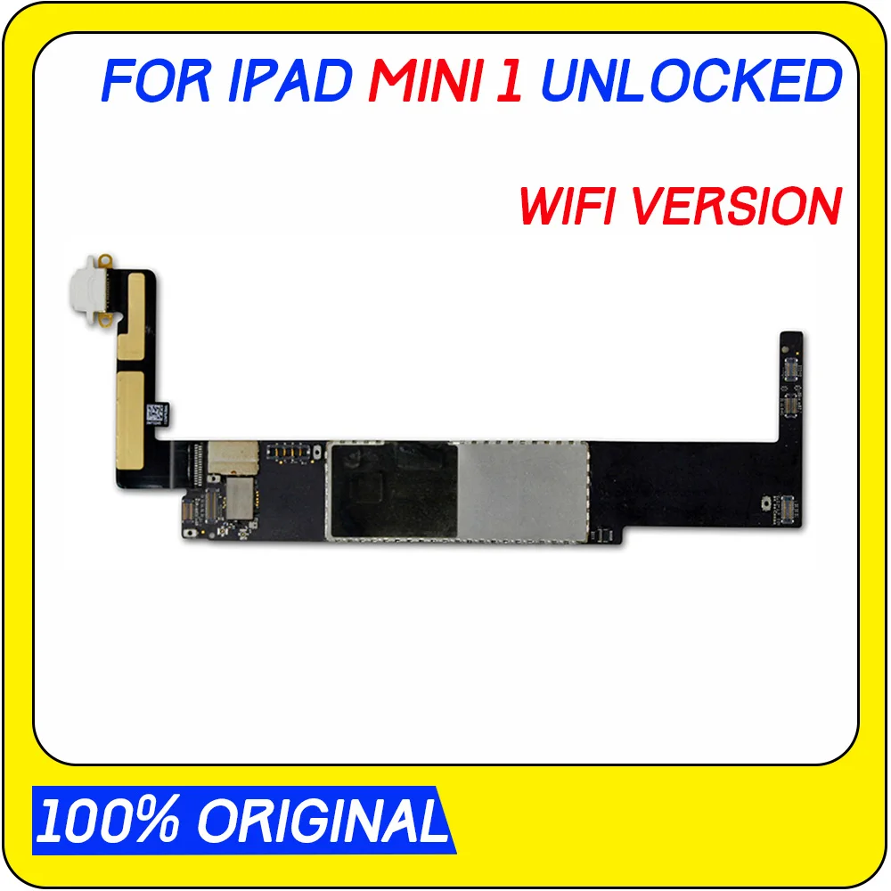 Хорошая рабочая материнская плата для Ipad mini1 Wifi/wifi 3G разблокированная Логическая