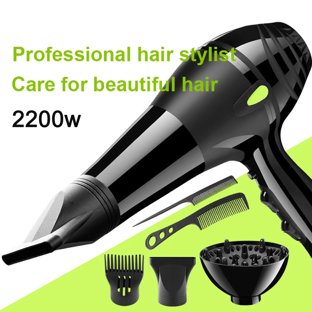

salon barber shop hairdressing tools Energy saving professional salon ion hair dryer 2200w 200v hot cold hair dryer hair