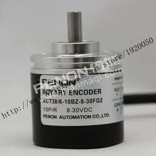 

stock ACT38 / 6-10BZ-8-30FG2 rotary optical encoder pulse solid shaft 6mm10