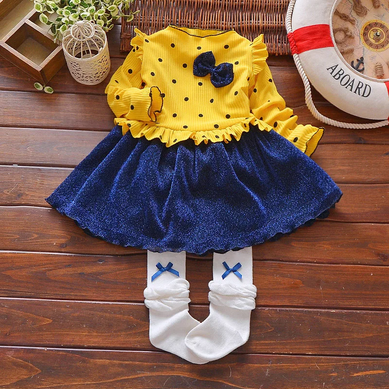 

Girls dress spring autumn newborn baby fashion cotton princess party dresses for bebe girls toddler wedding clothing infant
