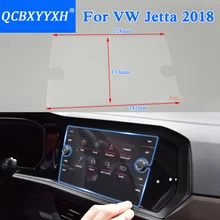QCBXYYXH для Volkswagen Jetta автомобилей Стайлинг gps навигации Экран Стекло защитная пленка приборной панели Дисплей защитная пленка