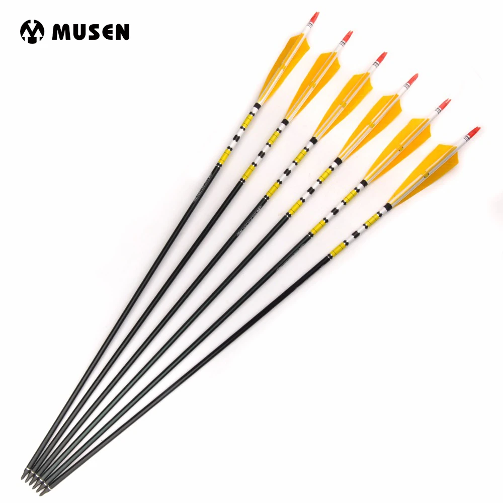 Buy 6pcs/12pcs 30" Archery Hunting Aluminum Arrow