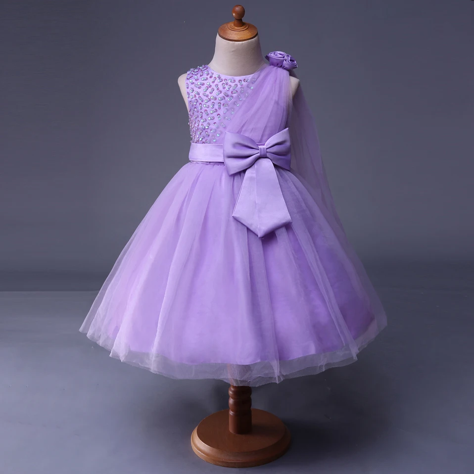 Buy Cutestyles Beautiful Lilac Flower Girl Dresses