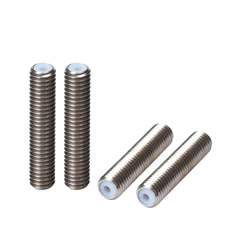 3D طابعة فوهة الحلق مع تفلون أنبوب M6 موضوع 30/35/40/50 ملليمتر برميل MK8 1.75 خيوط PTFE أنبوب ل 3D طابعة الطارد