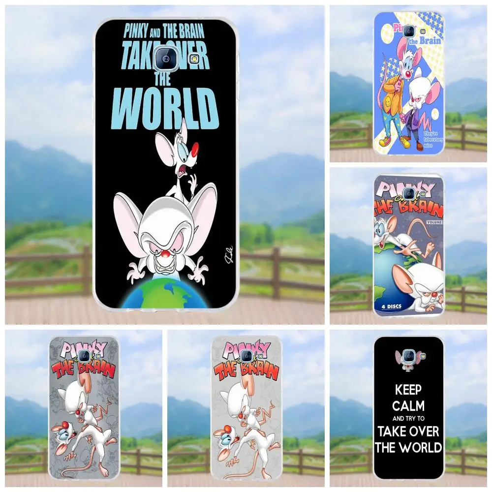 

Vvcqod Beautiful Pinky And The Brain For Samsung Galaxy A3 A5 A7 J1 J2 J3 J5 J7 2015 2016 2017 TPU Cover
