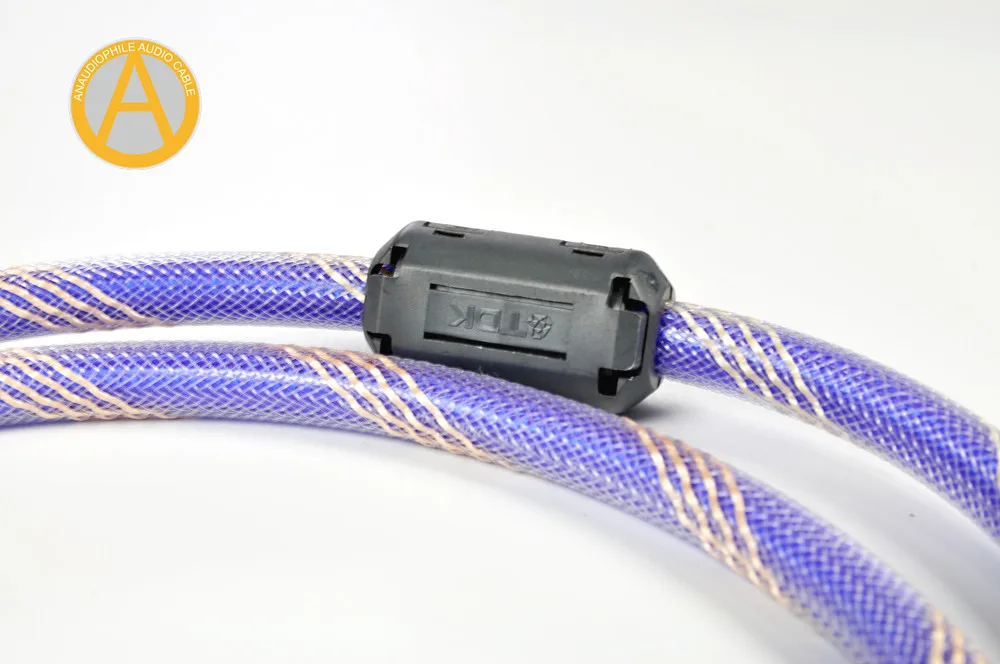HiFi USB Cable USB Type A To Type B Cable USB Data Cable USB Audio Cable 5N OFC Thick Sliver Plated Mulitple Shiled DAC Computer