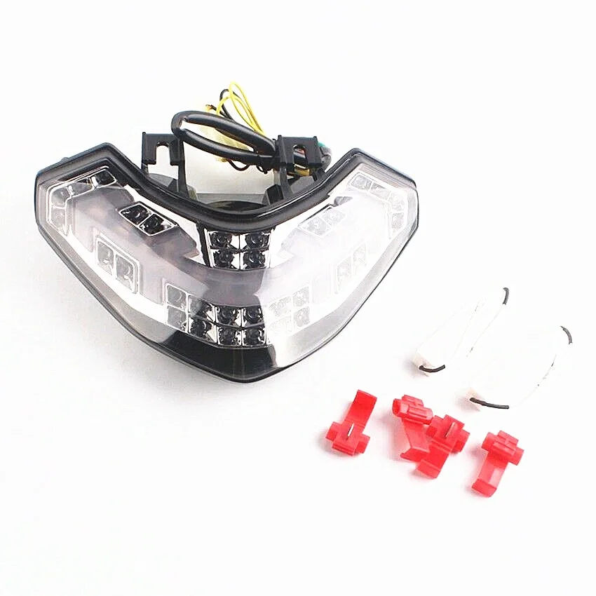 

For DUCATI MULTISTRADA 1200 2010-2014 2011 2012 2013 LED Integrated Turn Signals Tail Light Smoke