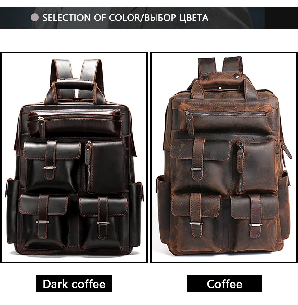 -1_05MVA Men's Backpack Vintage Bag Men Genuine Leather Anti Theft Backpack for Laptop Travel Backpacks Casual Schoolbag Gifts 3506