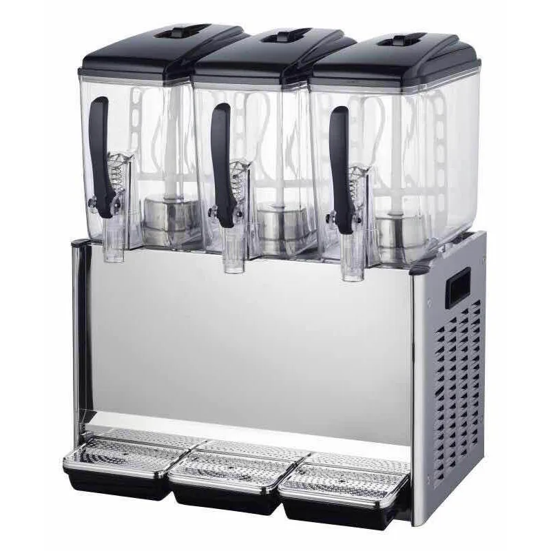 Jamielin 12X3L Commercial Cold Drink Dispenser Drinks Beverage Machine Juice Machine 3 Cylinder