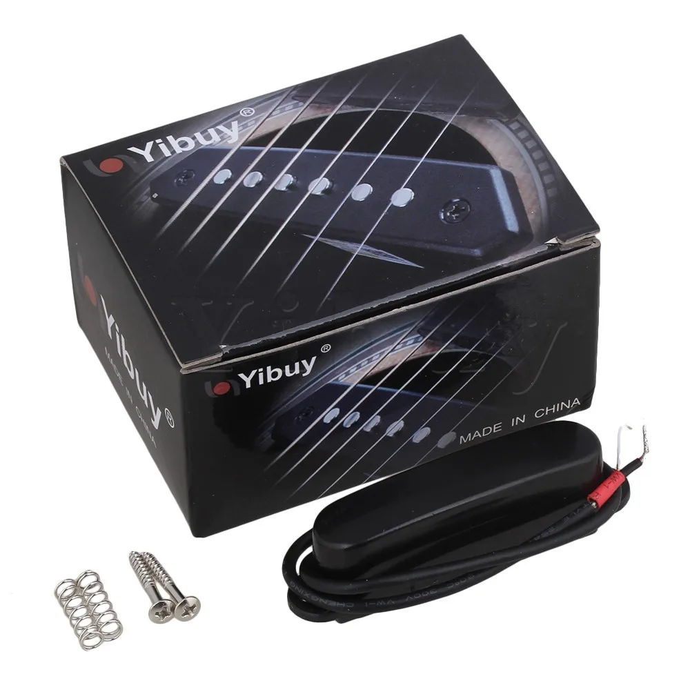 

Yibuy Black Electric Guitar Neck Pickup with Great Sound