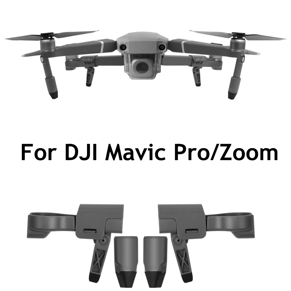 Foldable Extension Landing Gear Heightening Rear/Front Legs Collapsible Quick Release For DJI Mavic Pro / Zoom Drone Accessories |