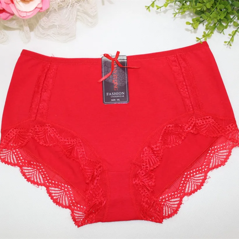 L To 3XLSexy Plus Size Transparent High Quality Women Panties Underwear