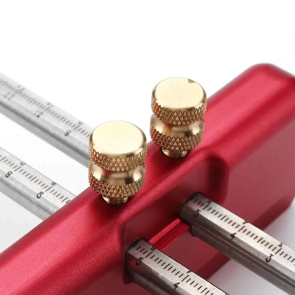 Drillpro Aluminium Alloy Carpenter Woodworking Scriber Tool Wood Ink Marker Tool DIY Woodworking Too