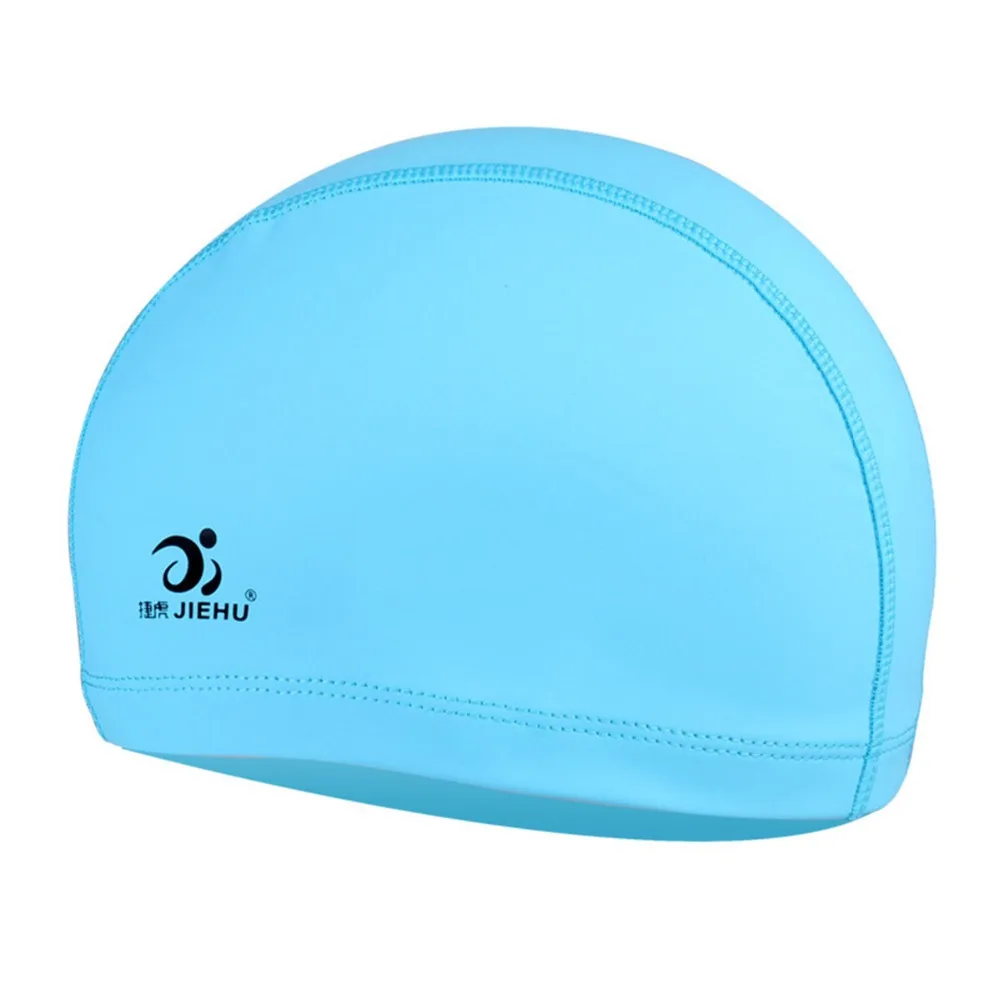 Waterproof Swimming Caps Protect Ears Long Hair Sports Swim Pool Hat