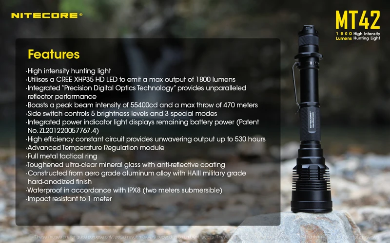 Nitecore MT42 Hunting Light (25)