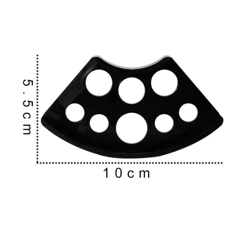 1 шт. 8 отверстий пластиковые веерообразные татуировки чернила держатель чашки Стенд татуировки пигмент чашки стойки кожи держатель контейнер с крышкой татуировки аксессуары