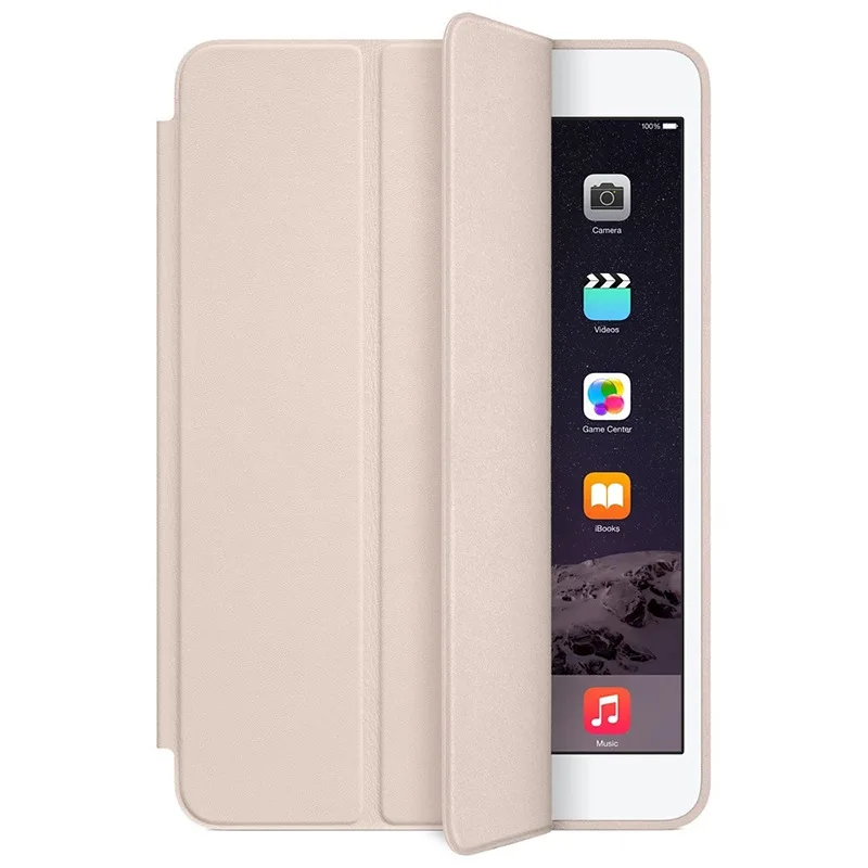 Оригинальный чехол для iPad Mini 3 2 1 умная подставка из искусственной кожи