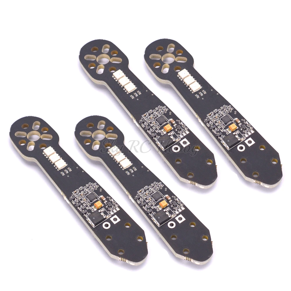 QAV250 ZMR250 сменный рычаг из стекловолокна со встроенным BLheli 12A ESC 5 в 7 цветов Led для