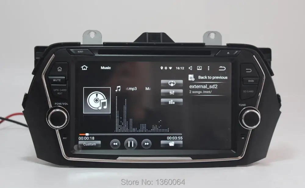 Flash Deal Quad Core 1024*600 HD Android 5.1.1 Car DVD GPS For SUZUKI CIAZ 2015 with Stereo Radio Head unit WIFI 4G DVR 1.6Ghz CPU/16G Nand 16