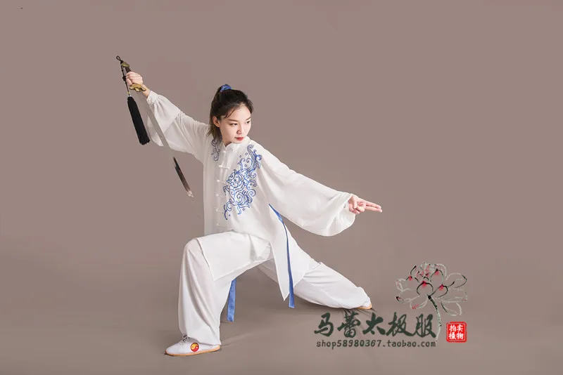 Новый дизайн боевые искусства Maleitaichi одежда TaiChi для ушу тренировочная Tai Chi тотем